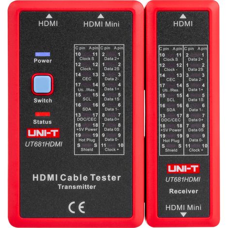 Testeur de câble HDMI Uni-T UT681HDMI (1/5)