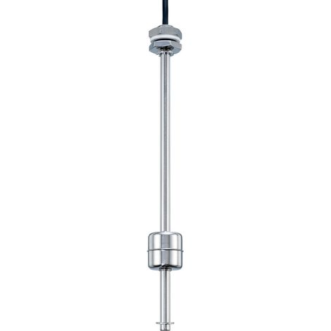 Capteur de niveau à flotteur RS PRO, Intérieur, sortie NO/NF, en Acier inoxydable, câble 1m ( Prix pour 1 )