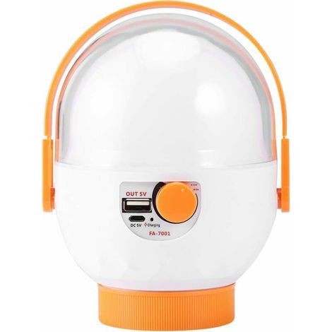 Iluminación de emergencia, pantalla LED de doble capa, alta transmisión de luz, resistente al desgaste para iluminación de emergencia en camping. (1/5)