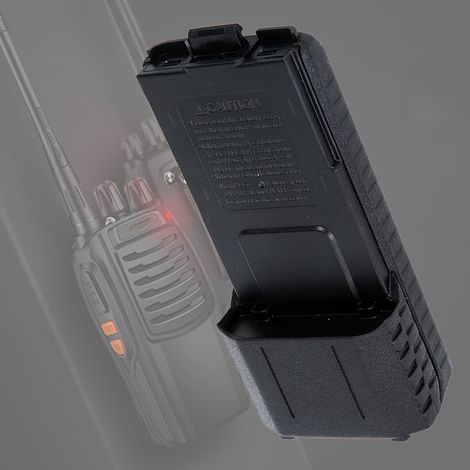 Boîtier de batterie ABS 6xAA pour Talkie-Walkie Baofeng UV-5R, UV-5RE, UV-5RA, étui de piles rechargeables