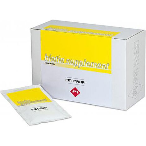 BIOTIN SUPPLEMENT mangime complementare minerale per il supporto alla rigenerazione di zoccoli e pelle dei cavalli sportivi 30 buste da 30g cad.