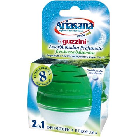apparecchio assorbiumidità henkel "ariasana guzzini" balsamica 45 gr