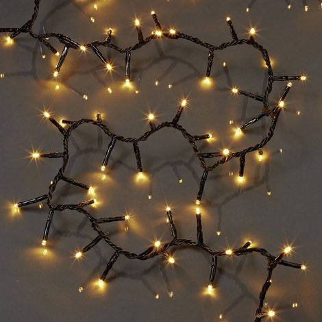 Hellum 576832 Micro guirlande lumineuse pour l'extérieur sur secteur Nombre de lumière 384 LED blanc chaud Longueur éclairée: 7.66 m Q370012 (1/2)