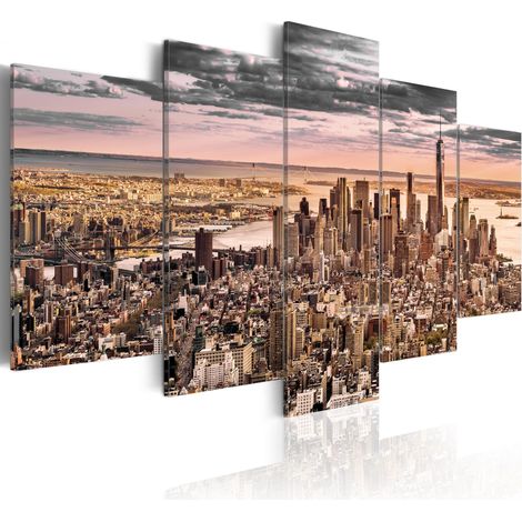 Quadro - New York City: Morning Sky - 100x50 (1/4)