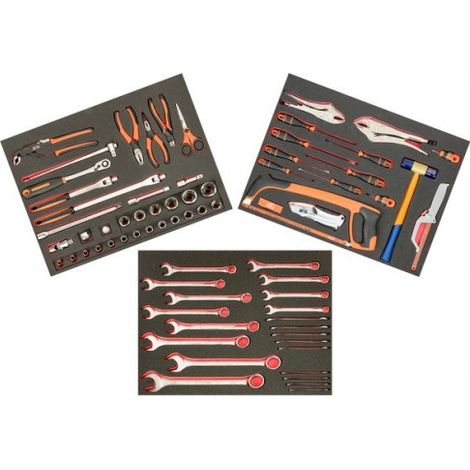 BAHCO - Module de 3 mousses MRO - 84 pcs