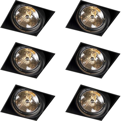 QAZQA 94363 - - Acciaio - - Max. 1 x Watt