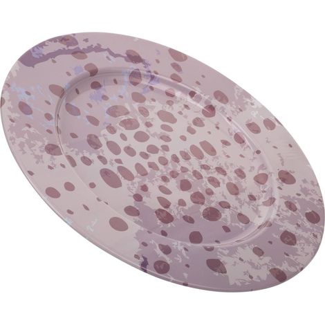 Plato de metal morado d33x1,5 (1/4)