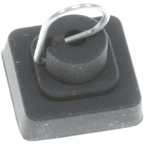 BUTÉE DE GRILLE CAOUTCHOUC X1 POUR CUISINIERE SMEG - 694010259 (1/5)