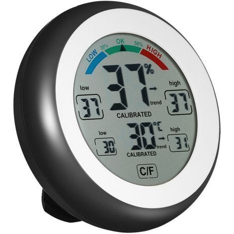 hermomètre numérique hygromètre humidité température moniteur (1/4)