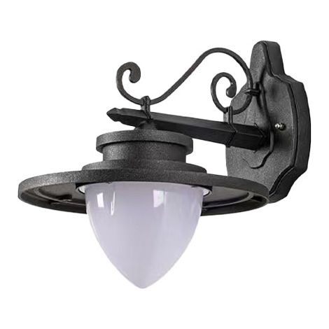 Applique murale extérieure, applique murale extérieure étanche allée escalier villa cour extérieure balcon extérieur LED super lumineux applique murale solaire adaptée pour terrasse et cour (1/5)