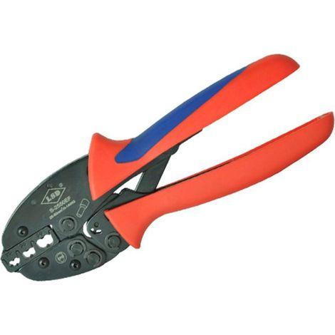 Pince à dénuder Pince à sertir à cliquet for embouts de câble 25-50mm² 4-1AWG (1/3)