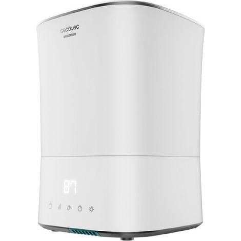 Umidificatore d’acqua da 330 ml/h e serbatoio da 5,5 l.