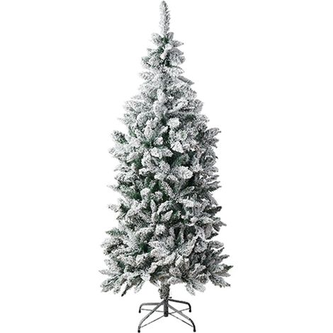 NATALE - ALBERO INNEVATO 180CM MOD. SLIM - MAURER
