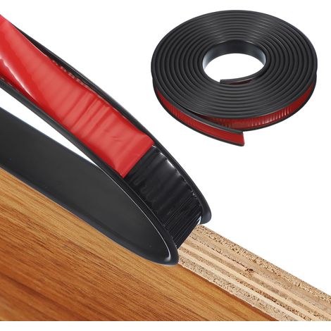 TPE Edge Banding U-Shape 4 m x 15 mm (Black) (1/5)