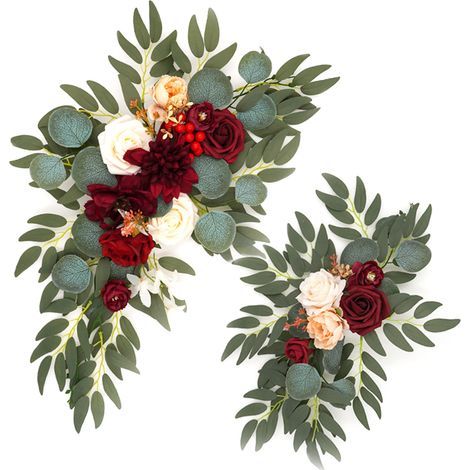 Fleur de Fascia de Fleur D'arche de Fleur de Simulation, Arches de Mariage pour la Fête de Cérémonie et la Décoration de Mariage de Toile de Fond de Réception (Z) (1/5)