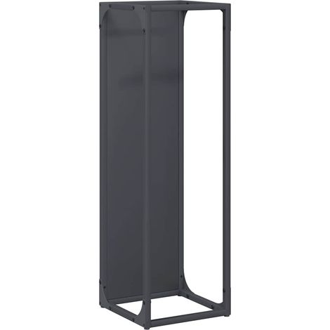 Maison Exclusive - Rastrelliera per Legna da Ardere Antracite 25x25x80 cm