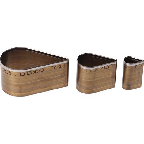 Set mit 3 HSS-Schnellstanzen aus Stahl für Leder, Lochstanzen, DIY-Bastelwerkzeug (1/5)