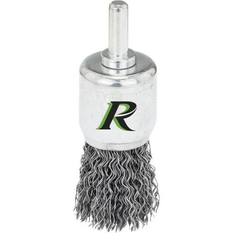 Brosse Métallique pour Perceuse D.25,6 mm - Utilisation Universelle - Idéale pour Nettoyage et Décapage - D-Work