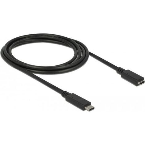 DeLOCK SuperSpeed USB cable USB 2 m USB 3.2 Gen 1 (3.1 Gen 1) USB C Negro (1/2)