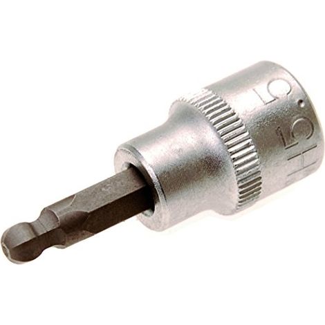 BGS Bit-Einsatz Antrieb Innenvierkant 10 mm (3/8&quot) Innensechskant mit Kugelkopf 5,5 mm - 5113