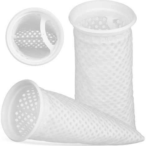 Lot de 2 Paquet Filtrants Alvéolés en Coton 25 Cm pour Aquarium Eau Salée, Filtre D'aquarium Puissant, Accessoires de Filtration pour Bassins et Éviers, Usage Polyvalent (1/5)