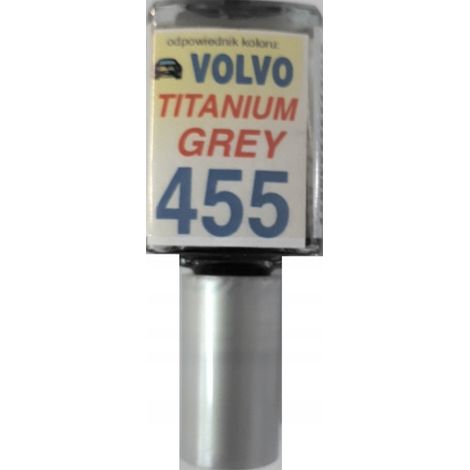 Reparación de arañazos en la pintura del Volvo 455 gris titanio con 10 ML Arasystem. (1/5)