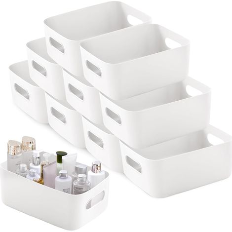 (28,5 cm) Aufbewahrungsbox aus Kunststoff, Aufbewahrungskorb und Aufbewahrungsbox (1/5)