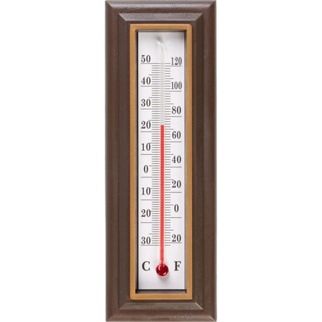 Thermometer Strend Pro TMS-114 Retro, Außen, für Fenster, 162x56x20 mm, Kunststoff (1/4)