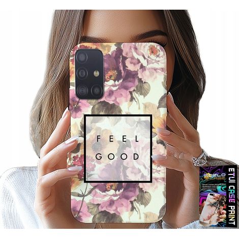 Hülle für Samsung Galaxy M31S – florales Muster, modisches Damenmodell + Glas (1/5)