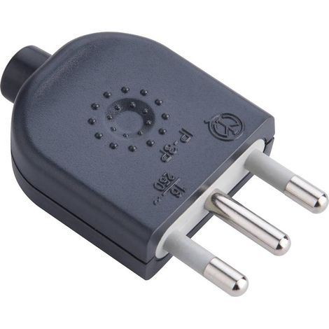Spina 16A + T Nera - 25 Pz