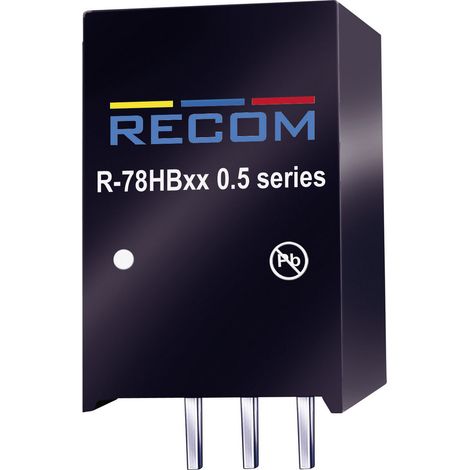 RECOM R-78B12-1.0 DC/DC-Wandler, Print 12 V/DC 1 A 12 W Anzahl Ausgänge: 1 x Inhalt 1 St.