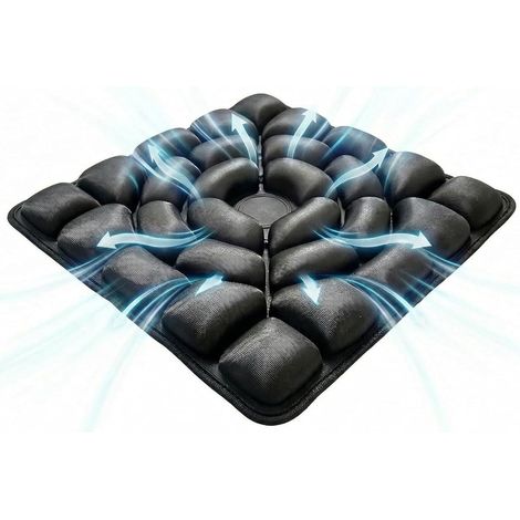 Coussin de siège Tapis d'assise gonflable respirant soutien (1/5)