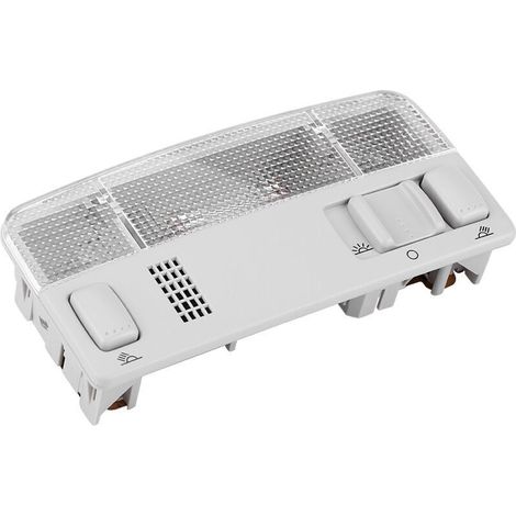 Jeffergarden Lampe de lecture intérieure de voiture dôme pour Golf MK4 Bora Passat Skoda gris 1TD947105