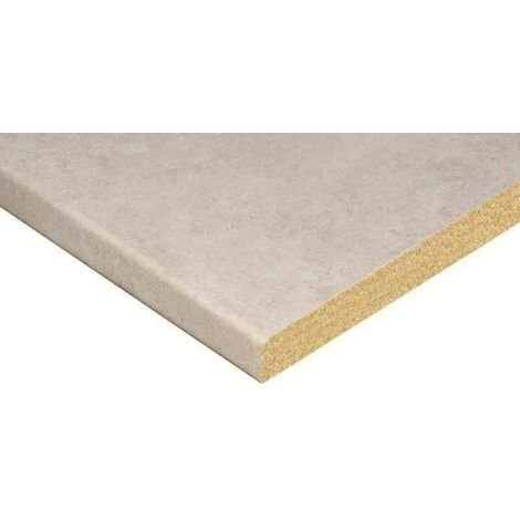 Piano top per mobili e cucina in laminato stratificato hpl varie dimensioni colore: porfido chiaro - cm 4 x 60 x 60