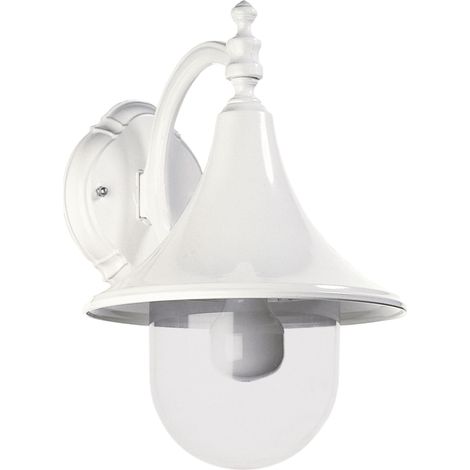 Aplique clásico CAM IP44 E27 42W Blanco