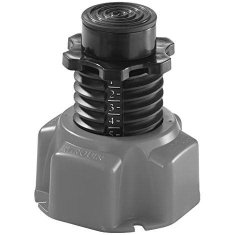 Wirquin 30719799 - Piedini di supporto per piatto doccia, 4 pz, colore: Nero