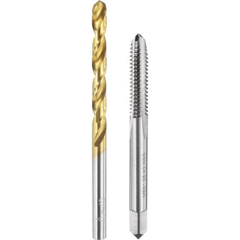 Jeu De Tarauds Et Forets Taraud M6 x 1.25 Foret Hélicoïdal 4.7mm (1/5)