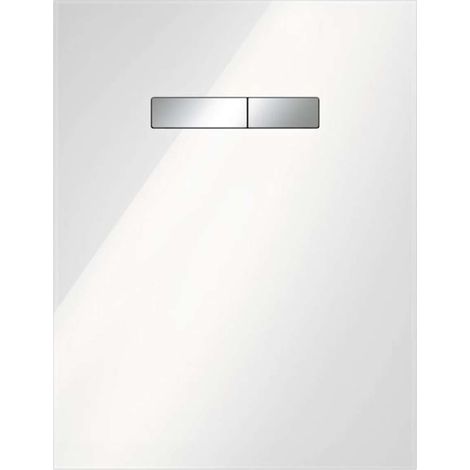 Placa de empuje TECElux con funcionamiento manual, botones de (1/2)