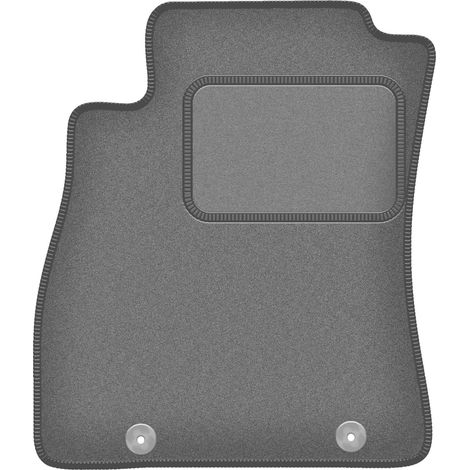 Alfombrilla de terciopelo para el conductor para: Nissan Pulsar C13 hatchback (2014-) grafito
