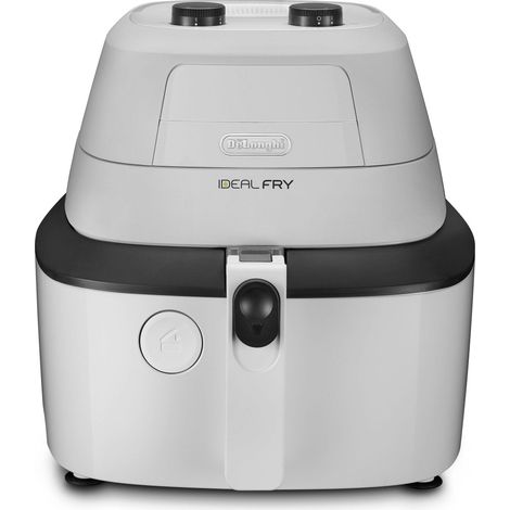 Freidora de aire caliente De Longhi IdealFry FH2101 individual blanca independiente