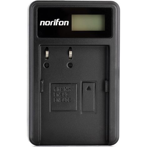 Chargeur pour D100, D100 SLR, D200 Compatible avec D300, D300s, D50, D70, D70s, D80, D90, DSLR D700 (1/5)