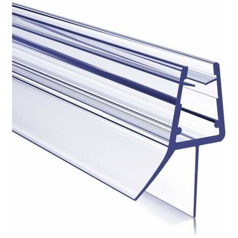 Joint de douche 80cm pour douche des scellées porte, Salle de douche joint d'étanchéité PVC , Protection étanche, pour 4-6mm de verre