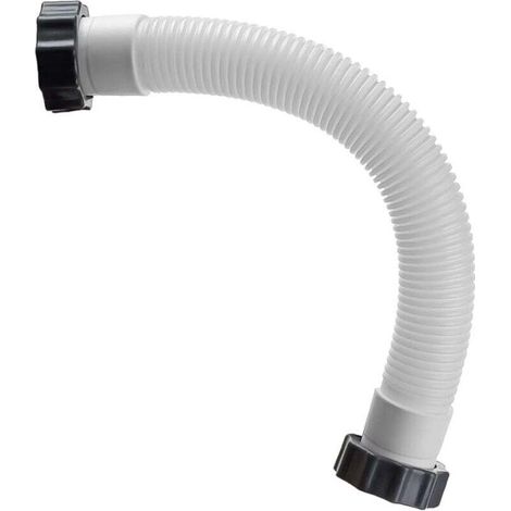 Tuyau de raccordement de rechange pour pompe de filtre à sable de piscine Intex 16" et systèmes d'eau salée (lot de 2) (1/4)