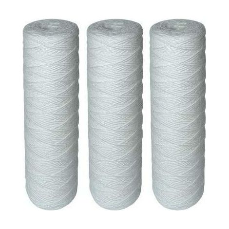 AGE Fil ultrasonique de cartouche de filtre de coton de PP autour du panneau de ligne de cartouche de filtre nettoyage cartouche de filtre de circulation d'électrolyte cartouche de filtre 10 pouces 3 (1/5)