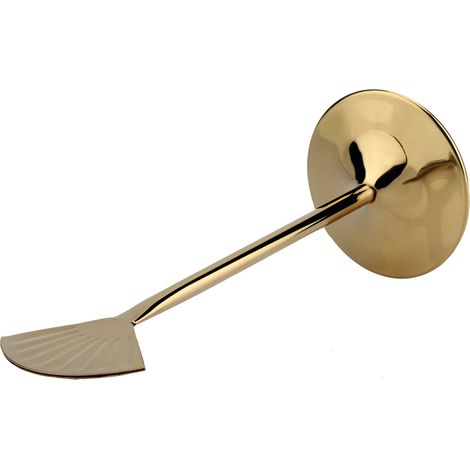 Porte-numéros de table en acier inoxydable, porte-cartes pour mariage, anniversaire (doré, 25 cm) (1/5)