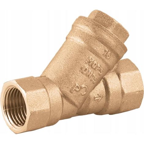 Filtre à gaz 1/2" - Maille en laiton - Protection optimale - Température et pression (1/3)
