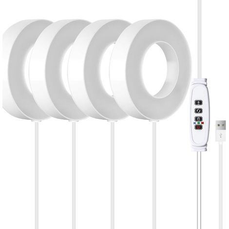 Lampe de Croissance LED Spectre Complet avec Minuterie Automatique (3/9/12H), 10 Niveaux de Luminosité & 3 Modes - Plantes d'Intérieur (1/5)