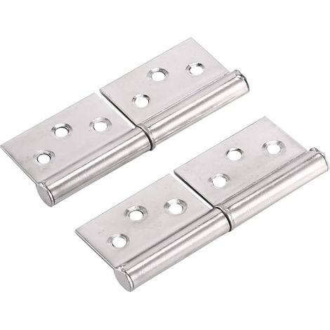 Charnière de porte pliante, 2 pièces 3 pouces, en inox (1/5)