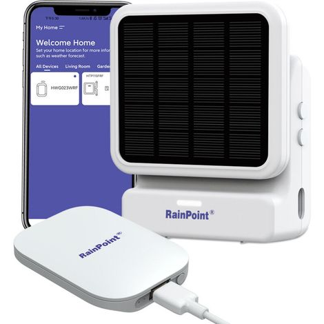 RainPoint solar irrigation system with mini box hub Basic Package (1/5)