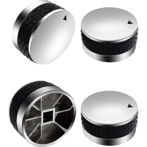 Lot de 4 boutons de commande pour barbecue à gaz avec tige de valve en forme de D (1/5)